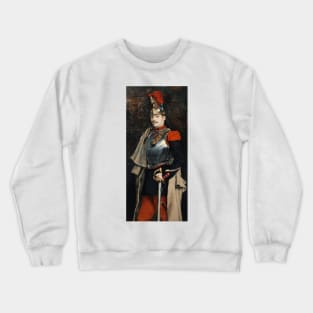 Portrait Of A Man, Presumed To Be Mr. Filleul-Brohy by Julius LeBlanc Stewart Crewneck Sweatshirt